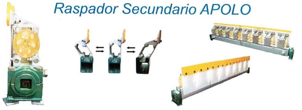 Raspador secundario Apolo